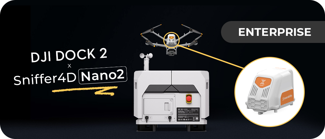 High Resolution Methane Detection with DJI Dock 2
